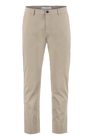 Prince stretch cotton chino trousers-0